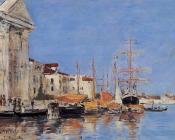 Venice, the Customs House - 尤金·布丹